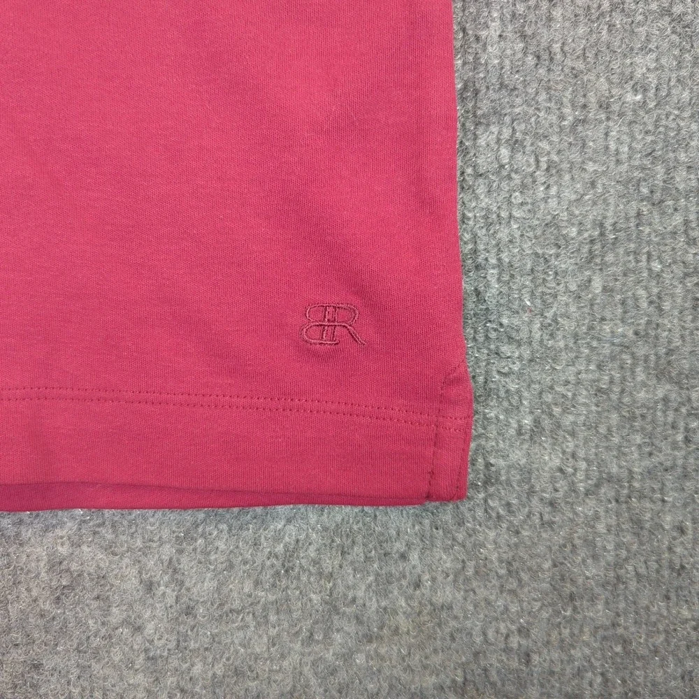 Banana Republic Luxe Touch Performance Polo Mens XL‎ Burgundy Red NEW #2585